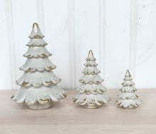 Load image into Gallery viewer, Concrete Christmas Trees - White - Tree&#39;s 1/2/3 Featured
