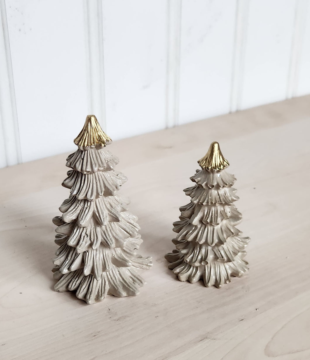 Concrete Christmas Trees - Beige - Tree's 7/8 Featured