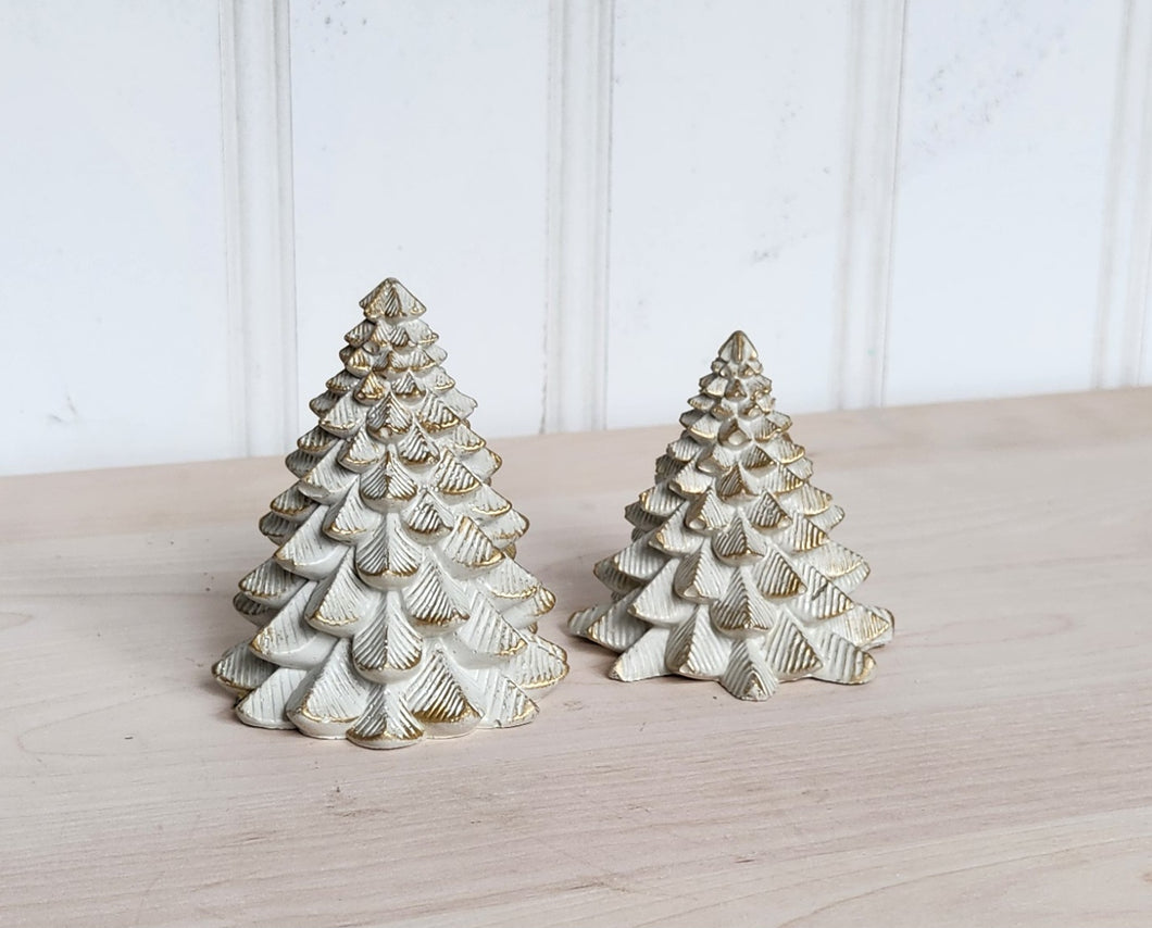 Concrete Christmas Trees - White - Tree's 25/26 Featured