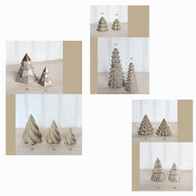 Load image into Gallery viewer, Concrete Christmas Trees - Beige - Tree&#39;s 1/2/3 Featured
