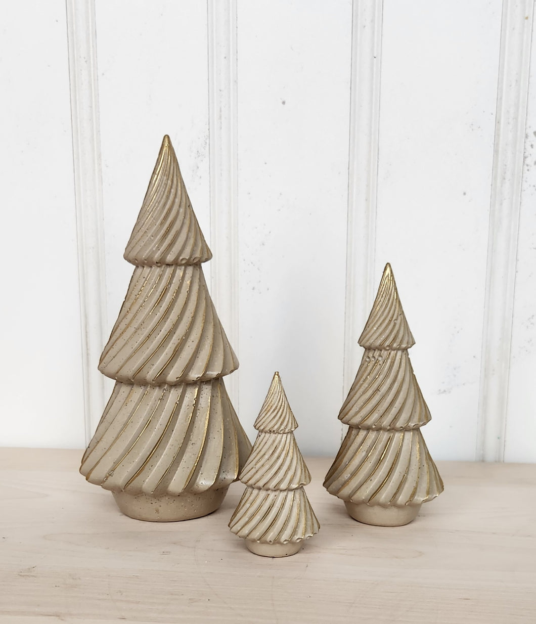 Concrete Christmas Trees - Beige - Tree's 11/12/13 Featured